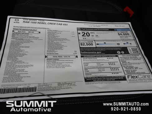 New 2026 RAM 1500 Rebel w/ Rebel Level 2 Equipment Group AWD/4WD image 44