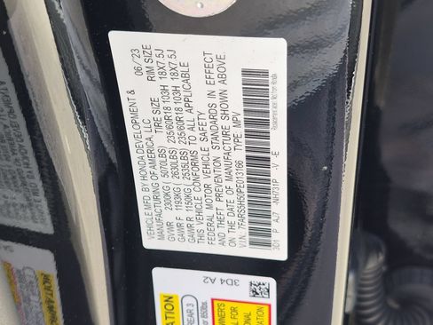 Certified 2023 Honda CR-V Sport image 23