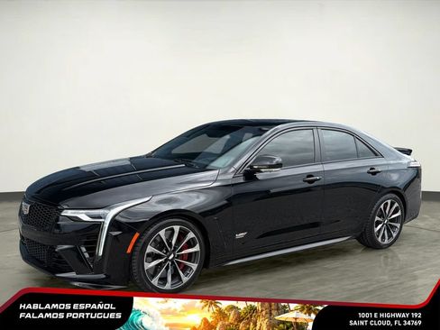 Used 2023 Cadillac CT4 V Blackwing w/ Driver Assist Package RWD image 3