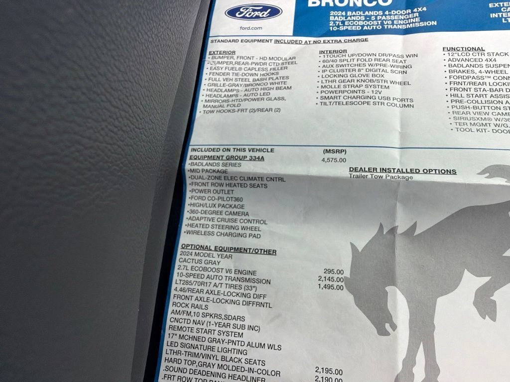 Used 2024 Ford Bronco Badlands AWD/4WD image 41