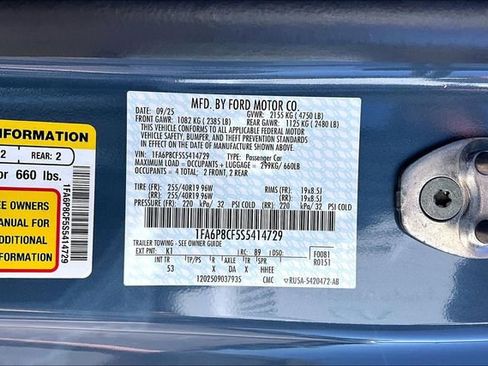 Certified 2025 Ford Mustang GT Premium RWD image 28