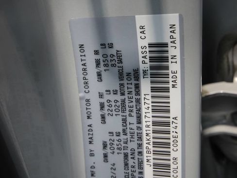 Used 2024 MAZDA MAZDA3 s FWD image 27