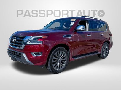 Certified 2021 Nissan Armada Platinum w/ Captain's Chairs Package
