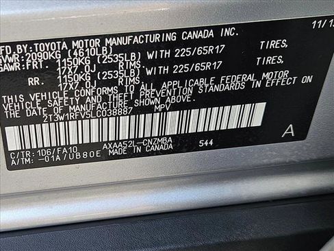 Used 2020 Toyota RAV4 XLE image 25