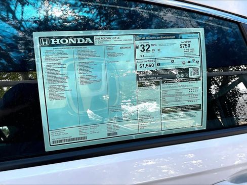 New 2026 Honda Accord LX image 18