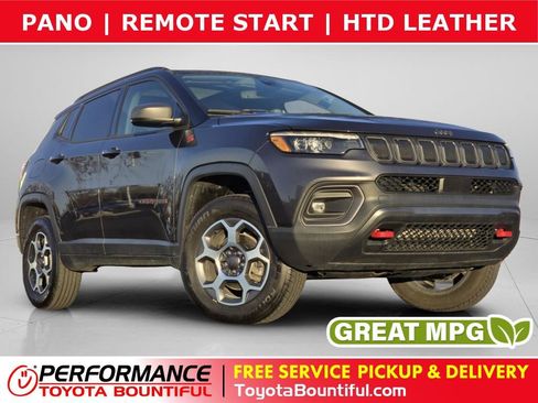 Used 2022 Jeep Compass Trailhawk w/ Trailhawk Elite Group image 1