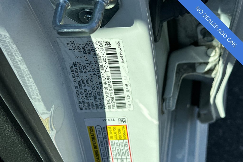 Certified 2025 Honda Civic Sport image 31