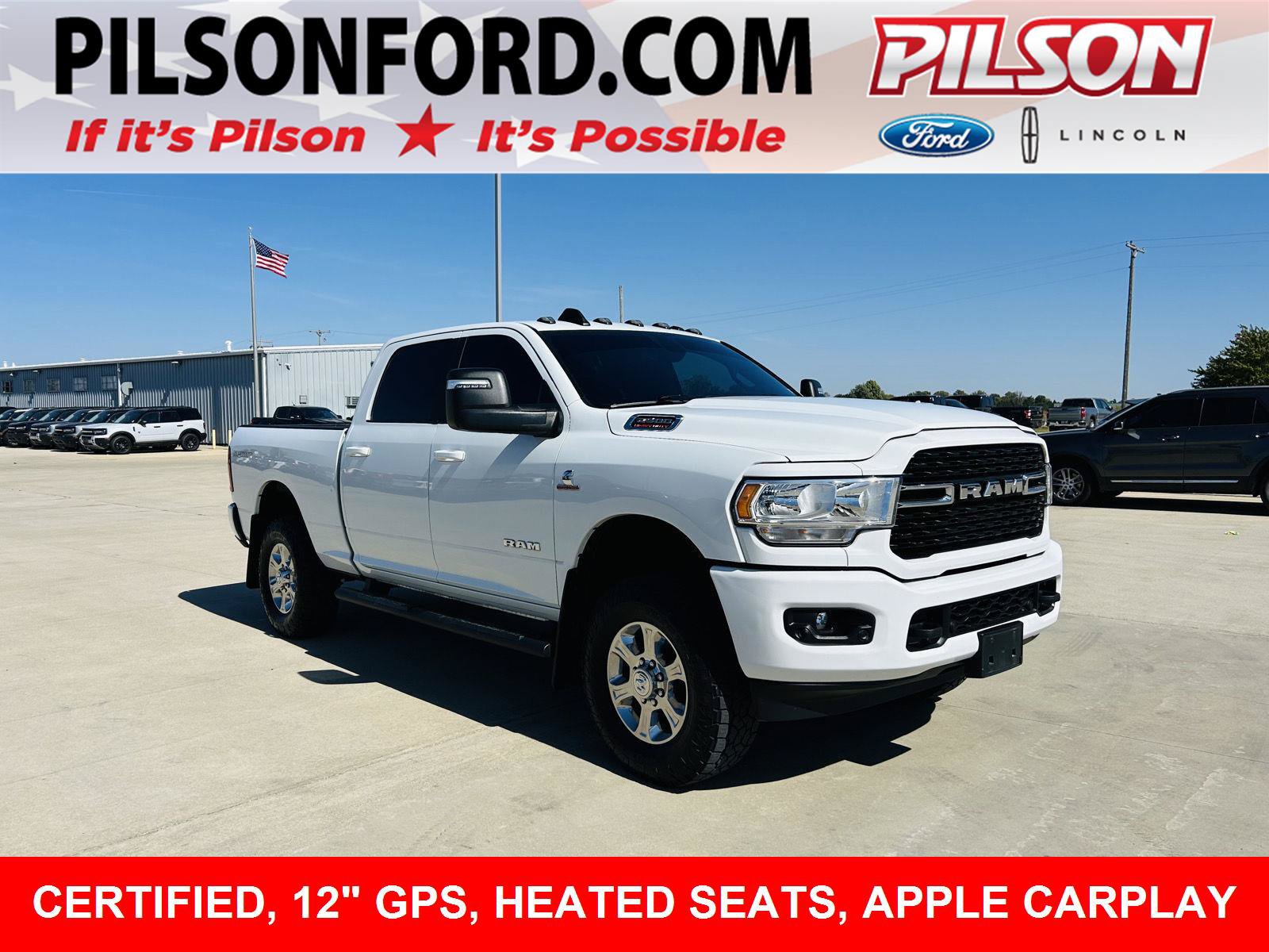 Used 2024 RAM 2500 Big Horn w/ Sport Appearance Package AWD/4WD image 1