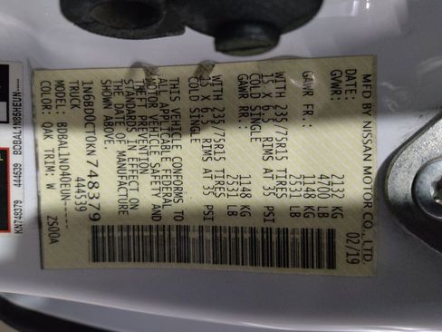 Used 2019 Nissan Frontier S image 33