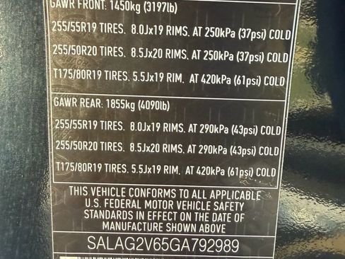 Used 2016 Land Rover LR4 HSE Silver Edition image 85