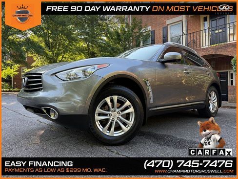 Used 2014 INFINITI QX70 AWD w/ Premium Package image 1