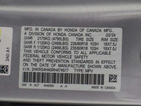 Used 2024 Honda CR-V EX image 53