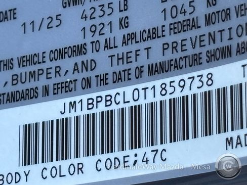 New 2026 MAZDA MAZDA3 Carbon image 22