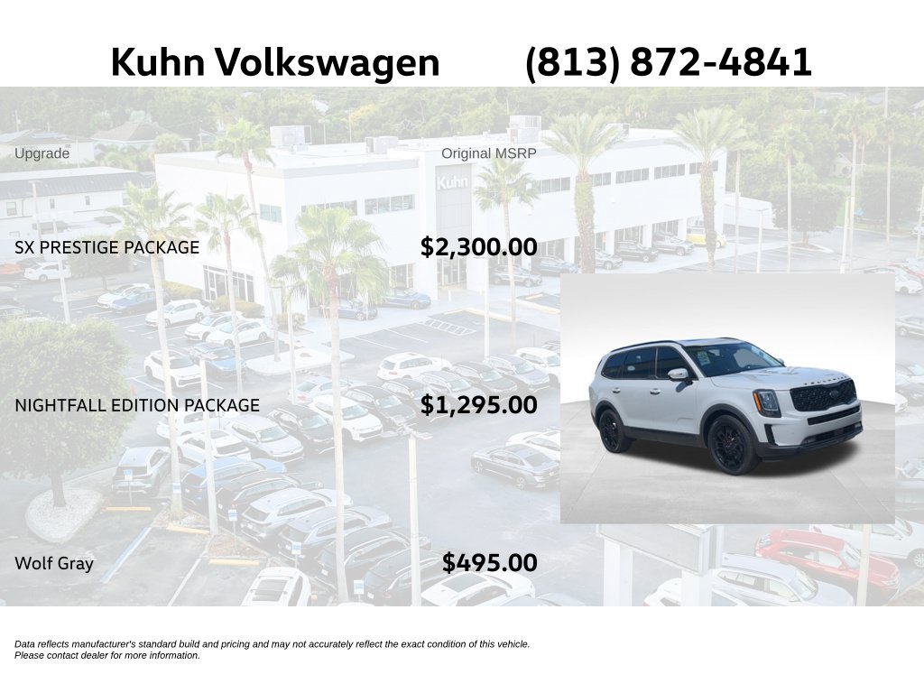 Used 2021 Kia Telluride SX w/ SX Prestige Package AWD/4WD image 5