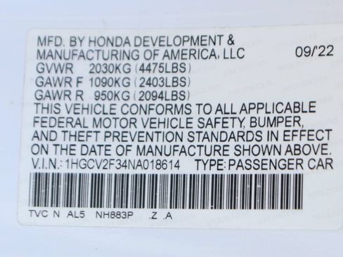 Used 2022 Honda Accord Sport image 44