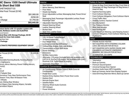 Used 2022 GMC Sierra 1500 Denali Ultimate image 63