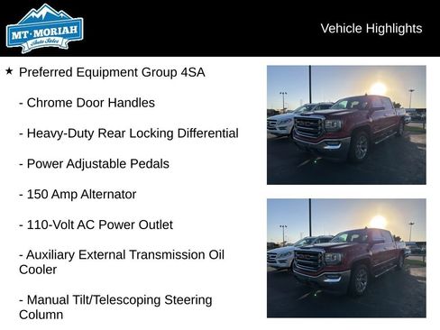 Used 2018 GMC Sierra 1500 SLT w/ SLT Premium Package AWD/4WD image 11