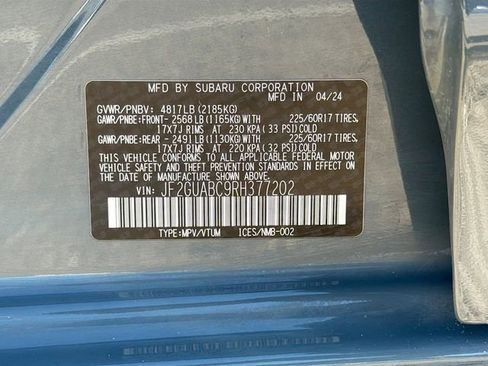Certified 2024 Subaru Crosstrek 2.0i image 43