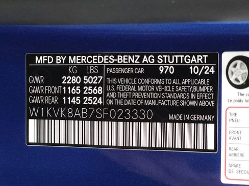 Used 2025 Mercedes-Benz SL 55 AMG 4MATIC image 40