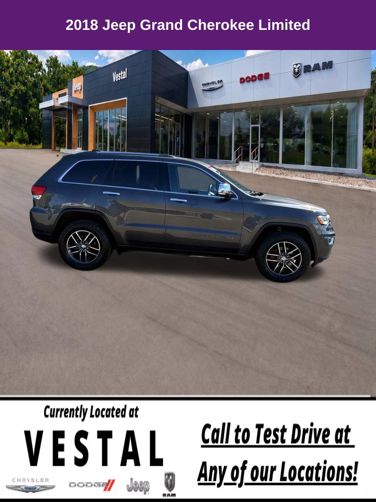 Used 2018 Jeep Grand Cherokee Limited AWD/4WD image 8