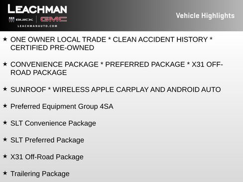 Certified 2022 GMC Sierra 1500 SLT w/ SLT Convenience Package image 8