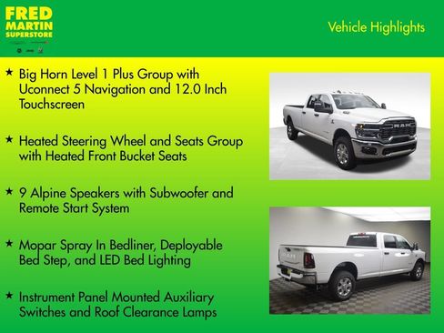 New 2026 RAM 2500 Big Horn AWD/4WD image 14