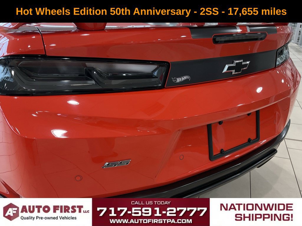 Used 2018 Chevrolet Camaro SS w/ Hot Wheels Edition RWD image 8