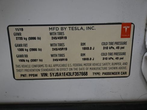 Used 2020 Tesla Model S Performance AWD/4WD image 41