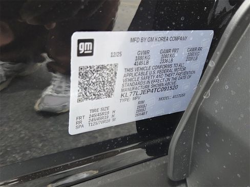 New 2026 Chevrolet Trax RS w/ Sunroof Package image 6