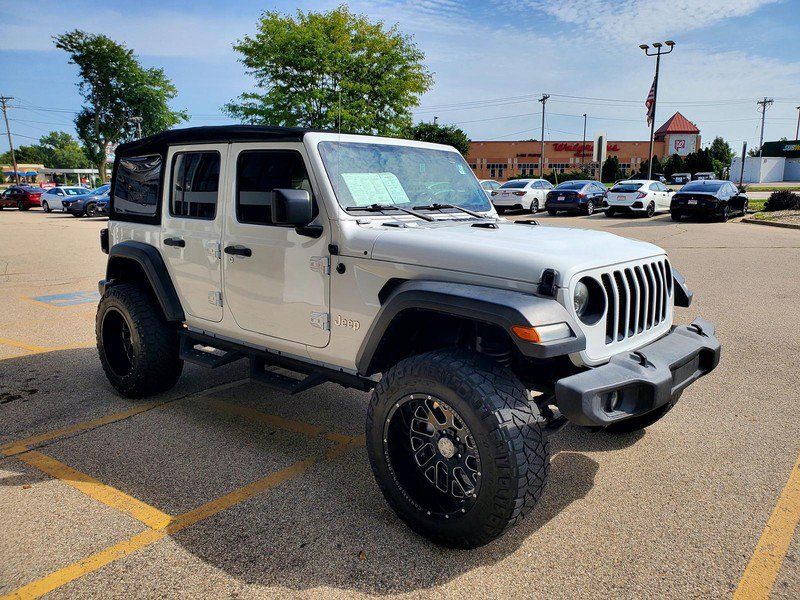 Used 2020 Jeep Wrangler Unlimited Sport S AWD/4WD image 3
