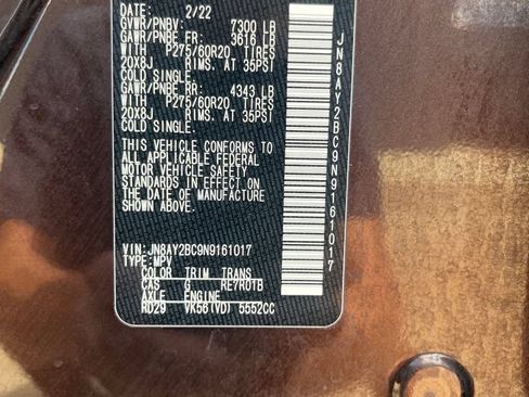 Used 2022 Nissan Armada SL RWD image 36