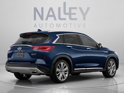 Used 2021 INFINITI QX50 Autograph w/ Premium White Leather Package AWD/4WD image 3
