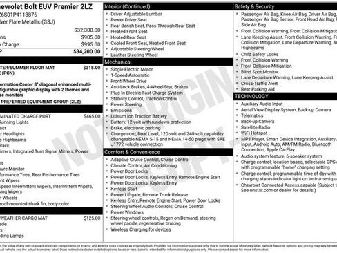Used 2023 Chevrolet Bolt EUV Premier FWD image 2