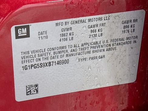 Used 2011 Chevrolet Cruze LT FWD image 26