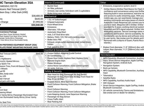 New 2027 GMC Terrain Elevation FWD image 25
