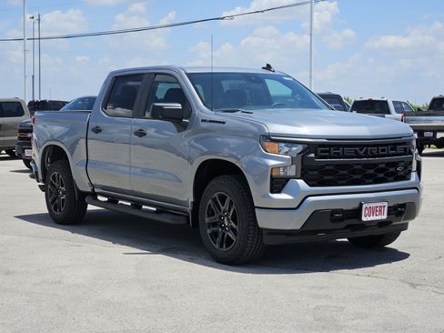 New 2026 Chevrolet Silverado 1500 Custom w/ Turbomax Blackout Package RWD image 2
