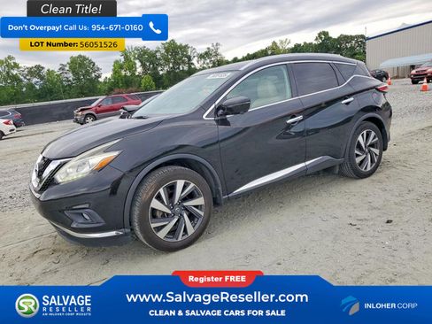 Used 2016 Nissan Murano Platinum w/ Platinum Technology Package AWD/4WD image 1