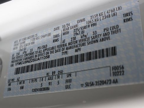 Used 2025 Ford Escape ST-Line Elite w/ Tech Pack #1 image 50