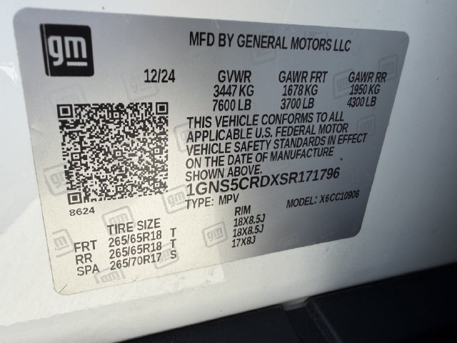 Used 2025 Chevrolet Suburban LT RWD image 30