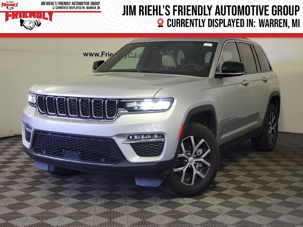Used 2025 Jeep Grand Cherokee Limited w/ Luxury Tech Group II AWD/4WD 360° Tour