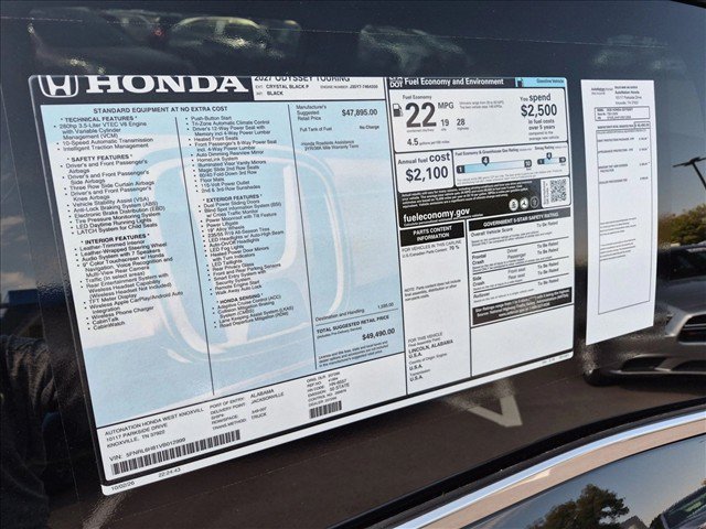 New 2027 Honda Odyssey Touring image 17