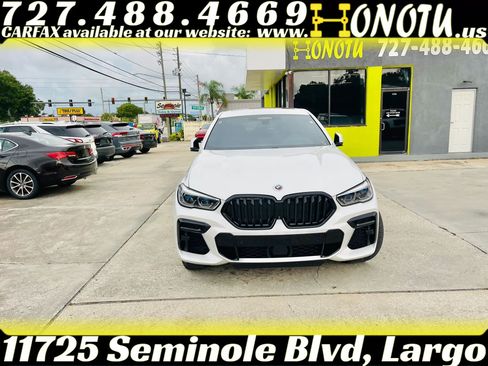 Used 2023 BMW X6 M50i w/ Executive Package AWD/4WD image 2