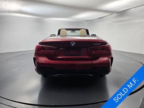 Used 2025 BMW 430i Convertible w/ M Sport Package RWD image 5