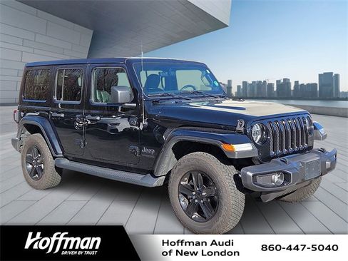 Used 2021 Jeep Wrangler Unlimited Sahara image 1