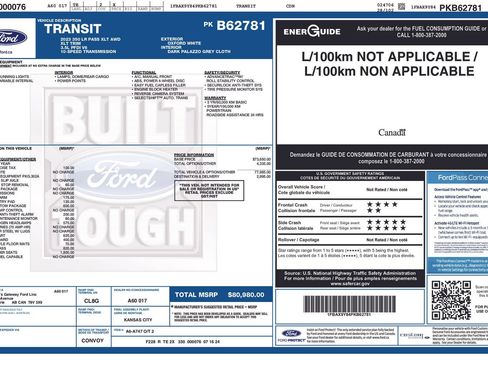 Used 2023 Ford Transit 350 XLT AWD/4WD image 86