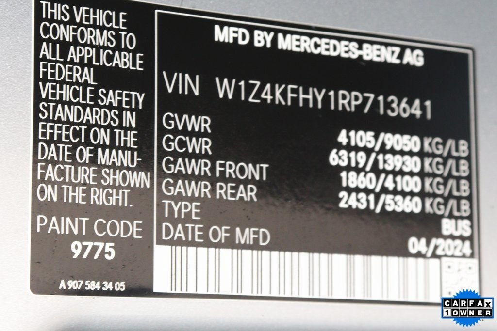 Used 2024 Mercedes-Benz Sprinter 2500 image 40
