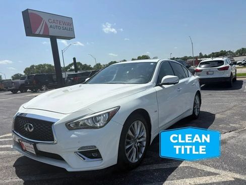 Used 2018 INFINITI Q50 Luxe w/ Essential Package (2.0T Luxe) AWD/4WD image 1
