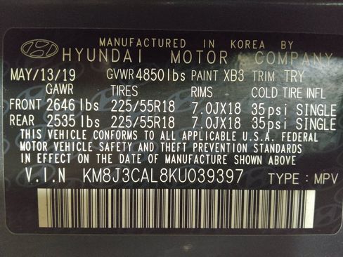 Used 2019 Hyundai Tucson SEL AWD/4WD image 33