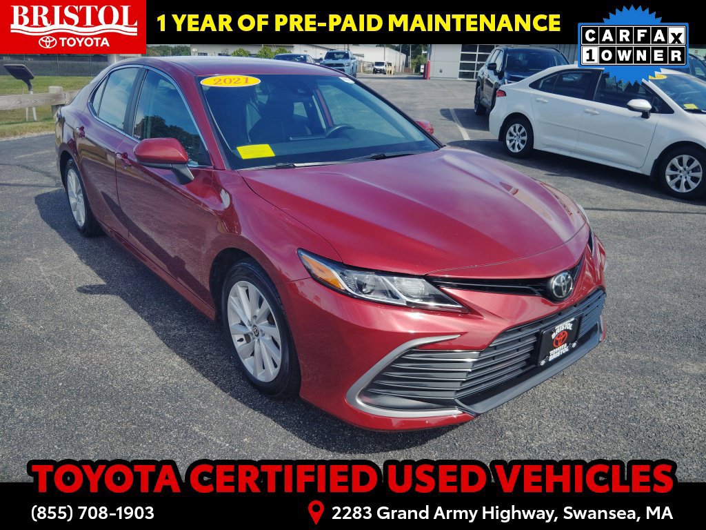 Certified 2021 Toyota Camry LE AWD/4WD image 1