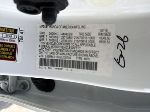 Used 2016 Honda CR-V LX image 32